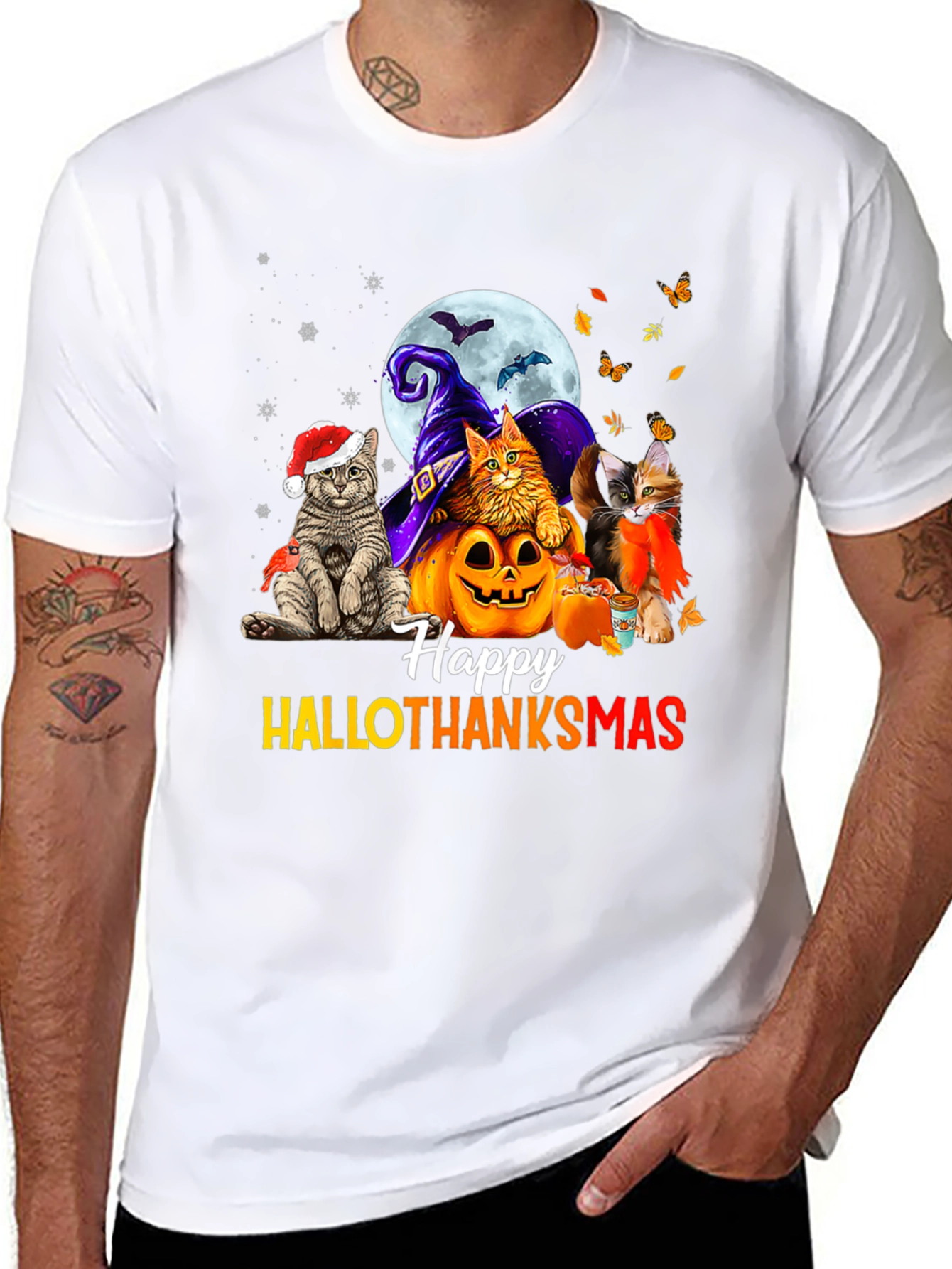 Happy Hallothanksmas T-Shirt