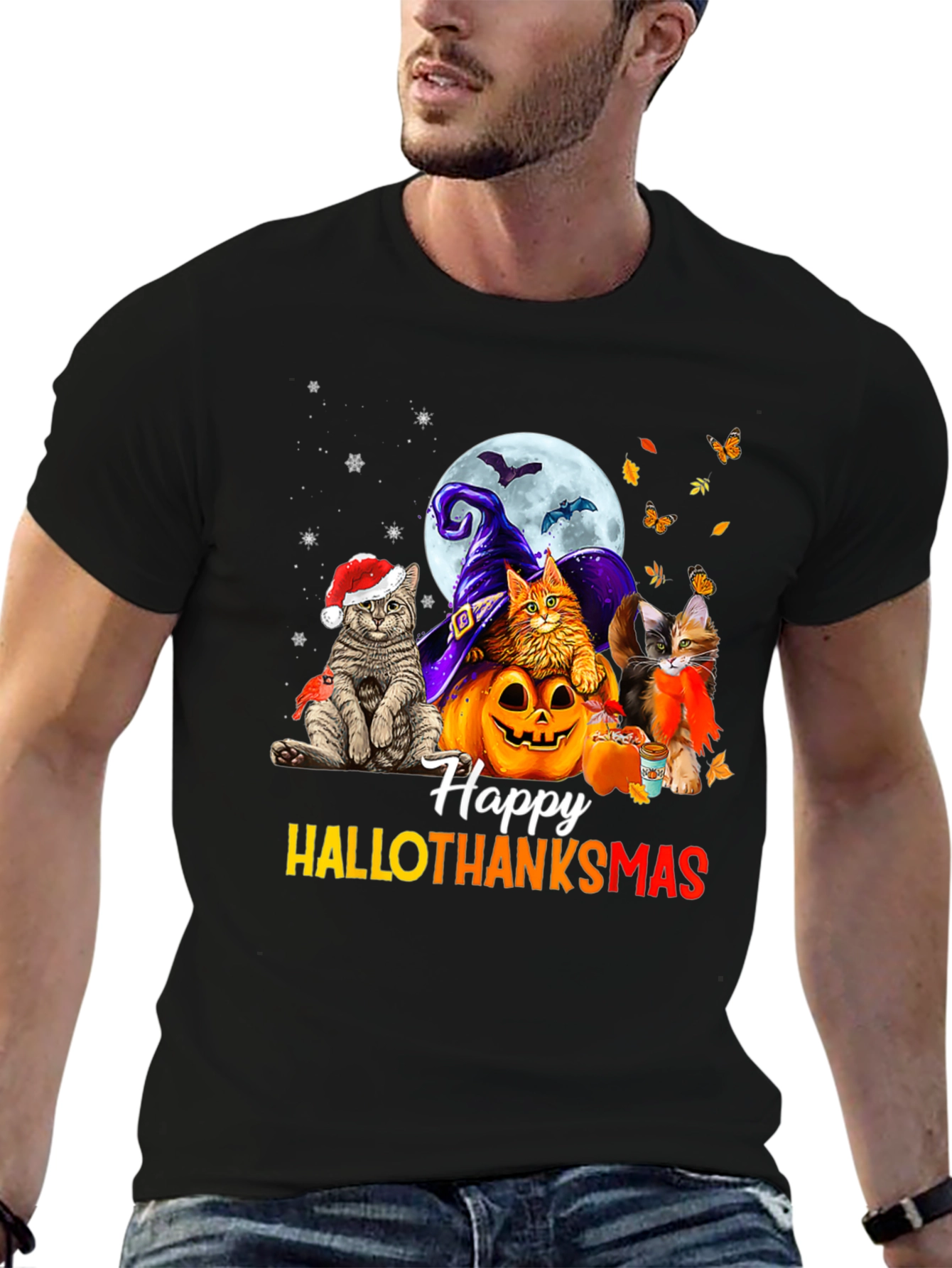Happy Hallothanksmas T-Shirt