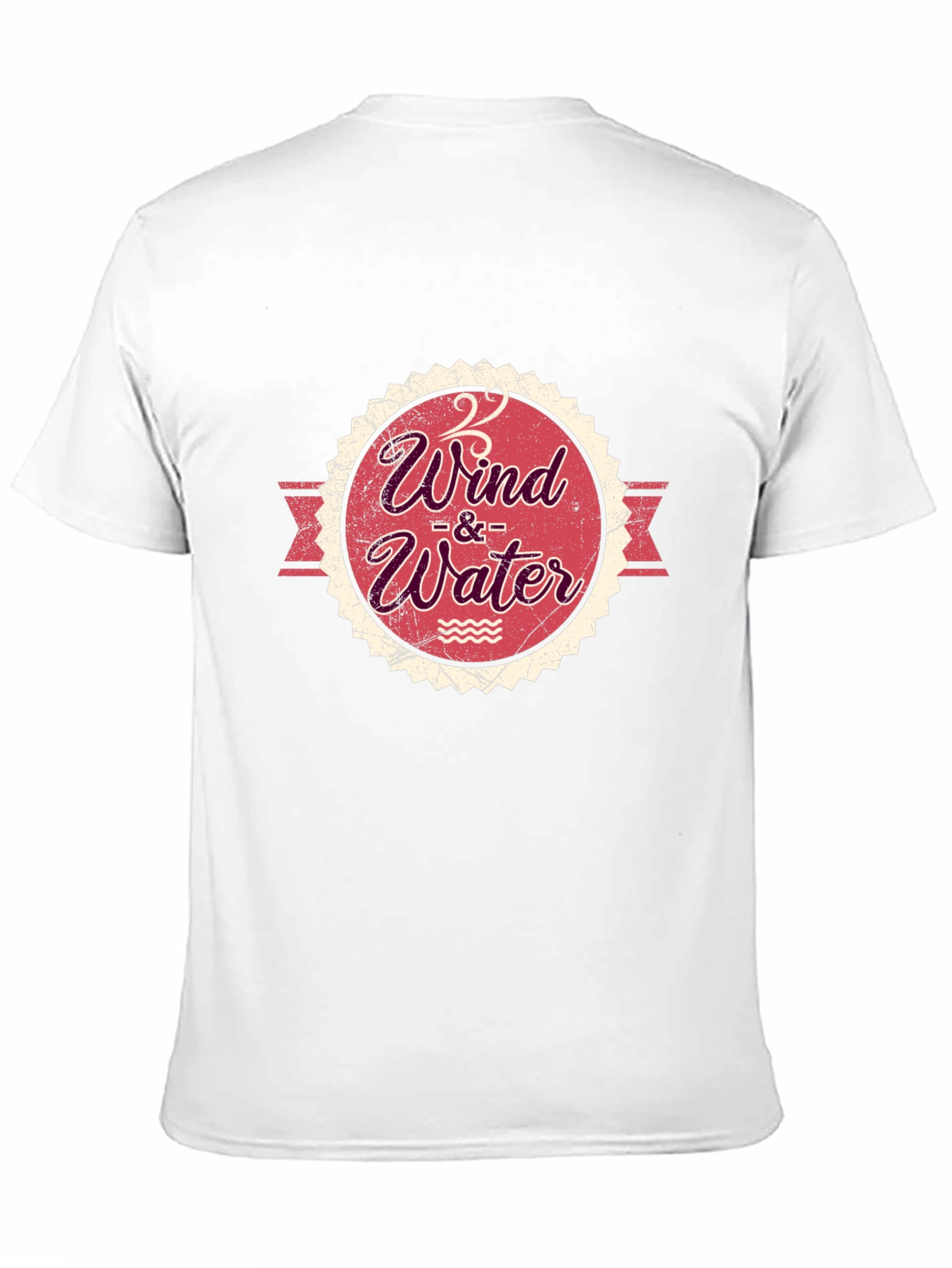 Wind & Water Graphic T-Shirt - Black