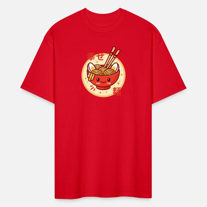 Kawaii Ramen Noodle Bowl Red