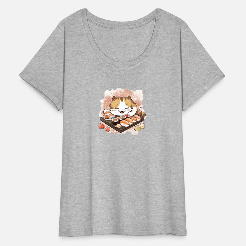 Kawaii Sushi Cat Delight