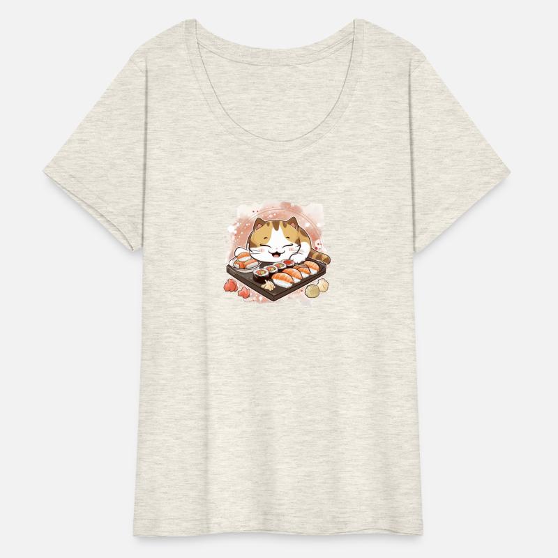 Kawaii Sushi Cat Delight