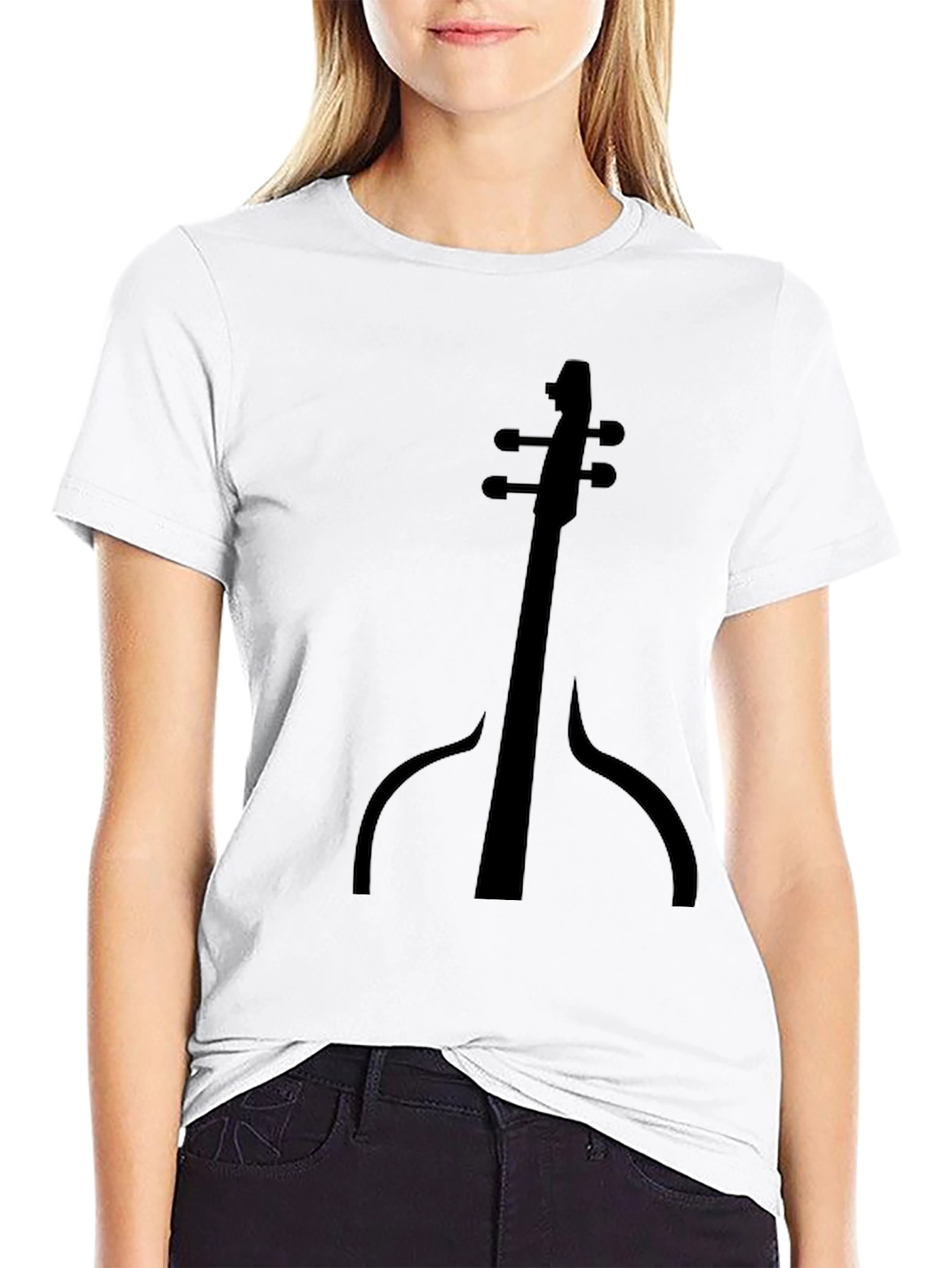 Bass Guitar Graphic Tee - Cool Musician T-Shirt
