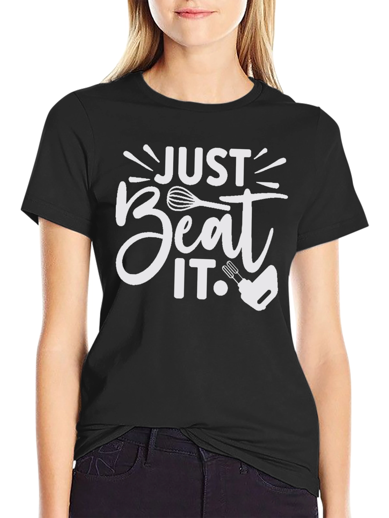 Just Beat It T-Shirt - Funny Baking Tee
