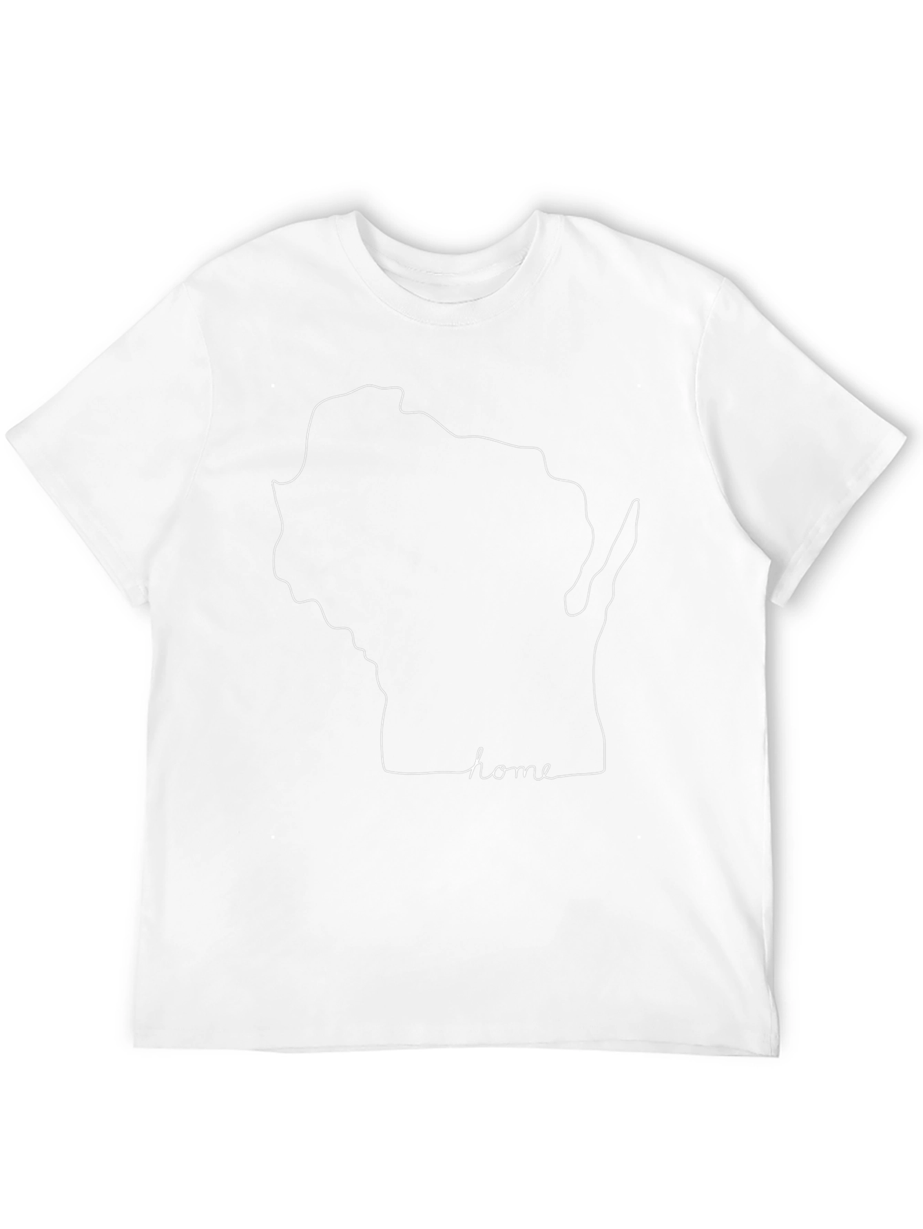 Wisconsin State Home T-Shirt