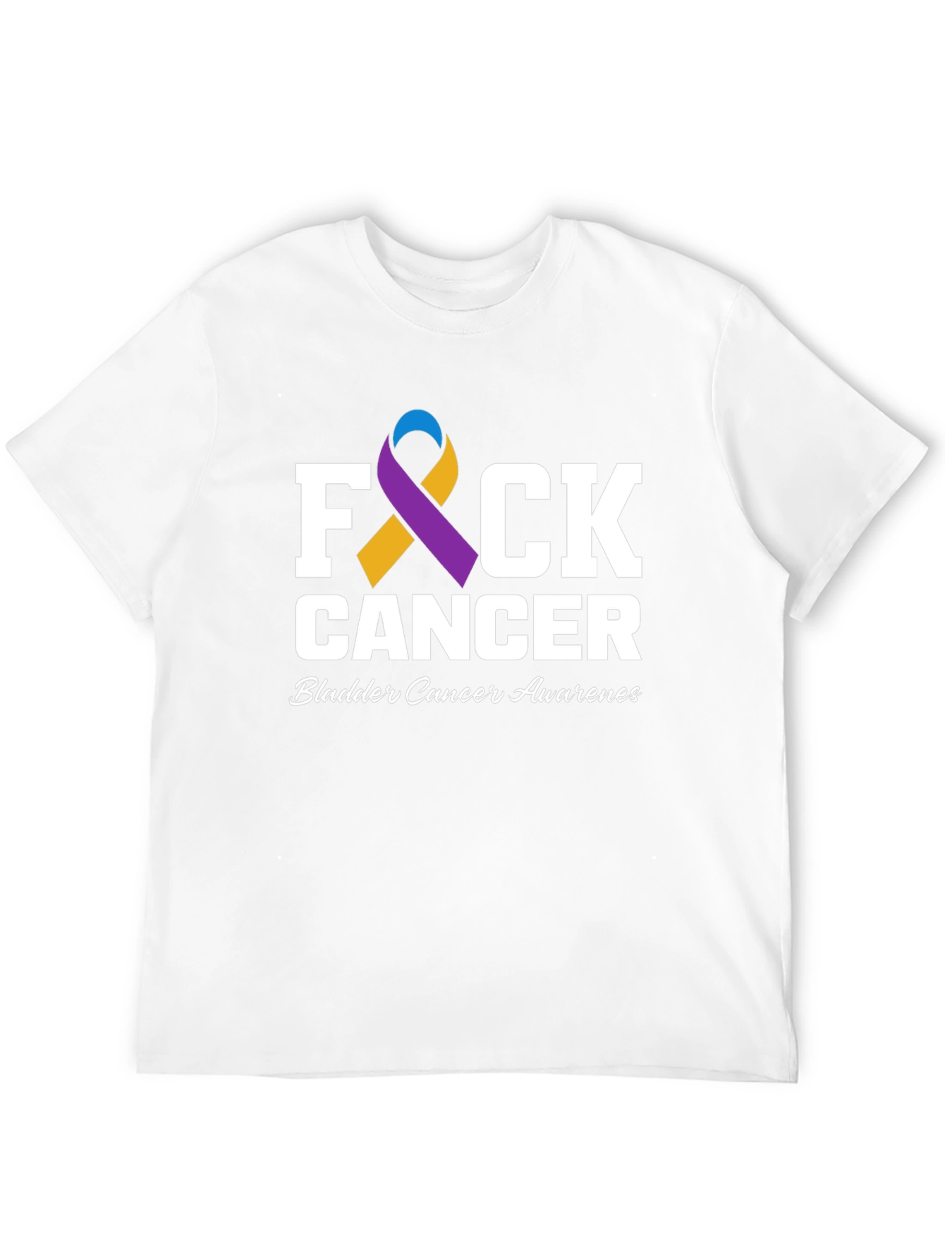 F Cancer Bladder Cancer Awareness T-Shirt