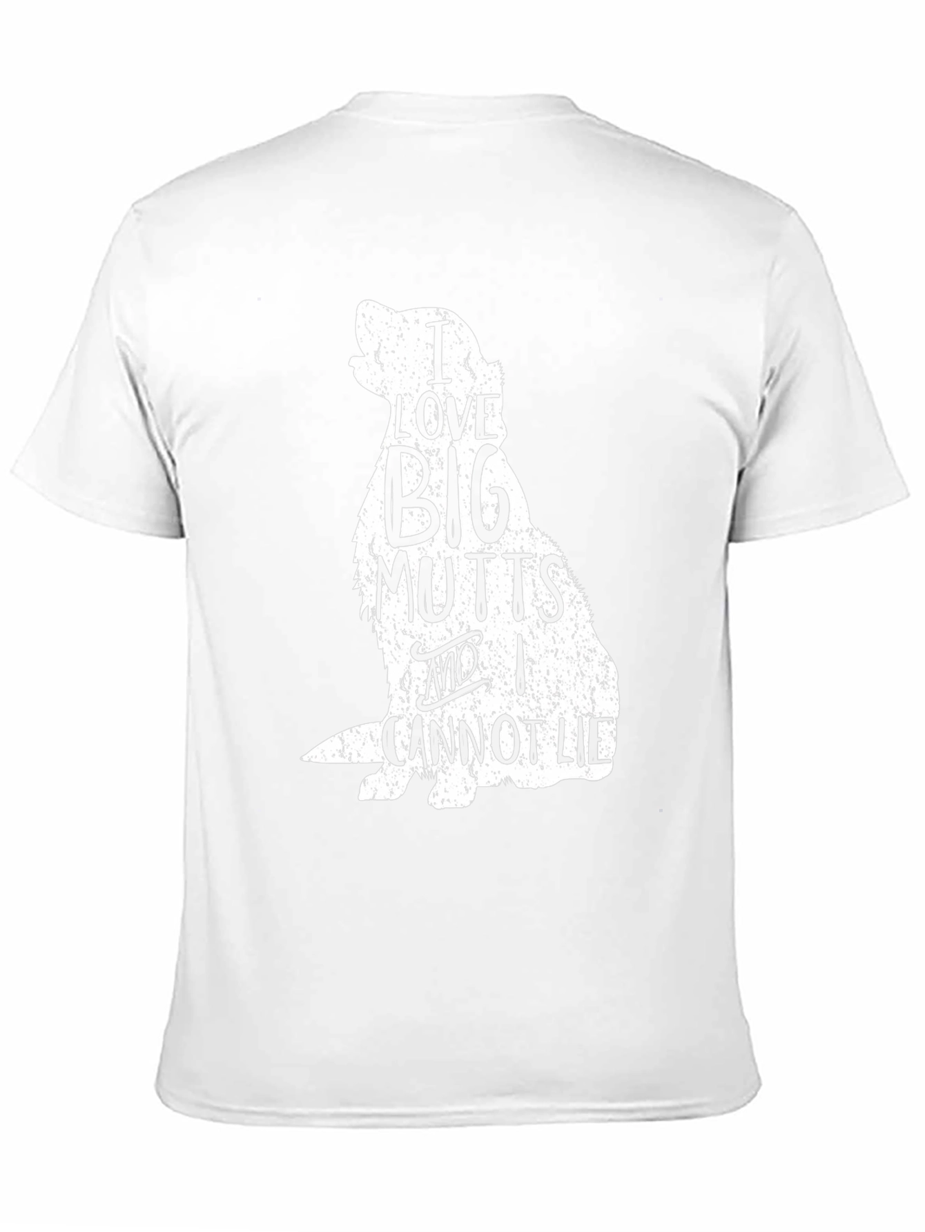 I Love Big Mutts T-Shirt Funny Dog Lover Tee