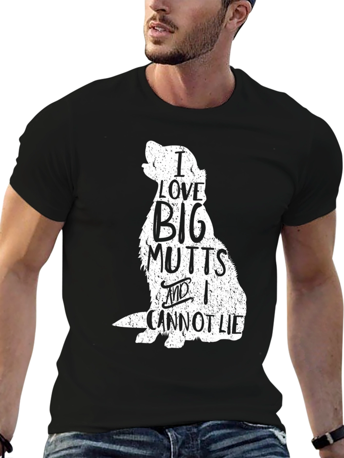 I Love Big Mutts T-Shirt Funny Dog Lover Tee