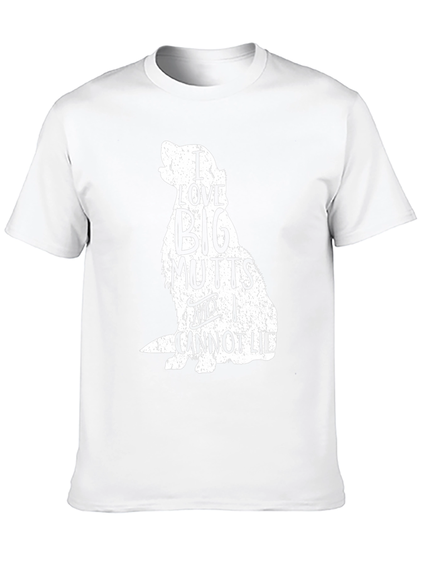I Love Big Mutts T-Shirt Funny Dog Lover Tee