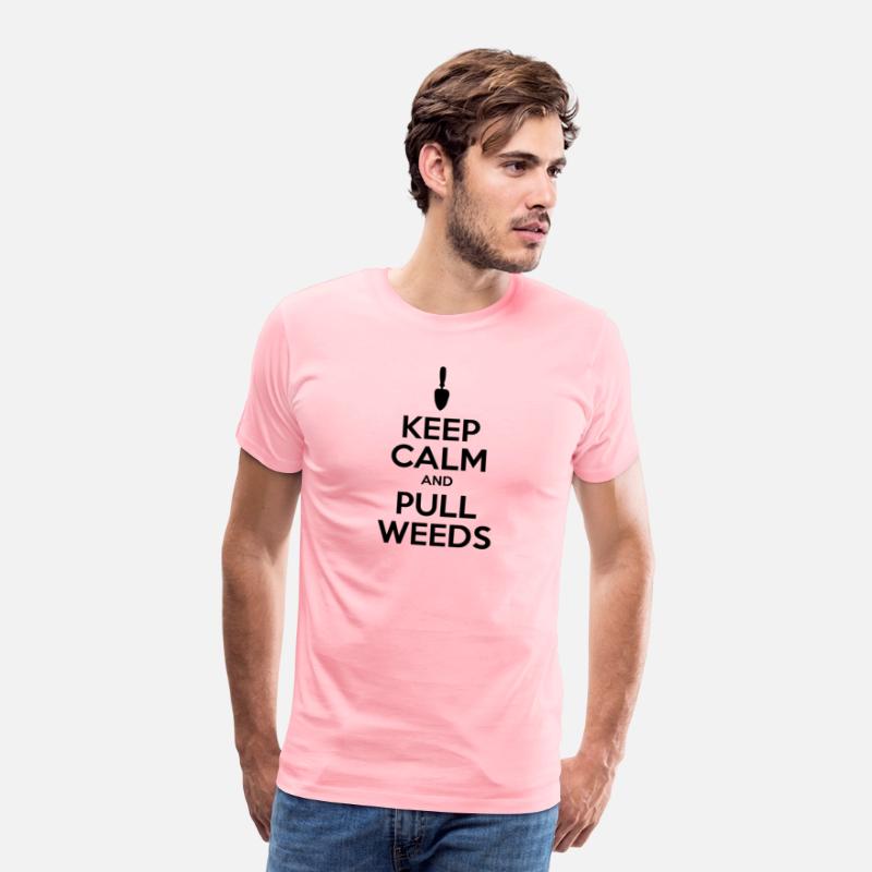 Keep Calm And Pull Weeds With Trowel Icon