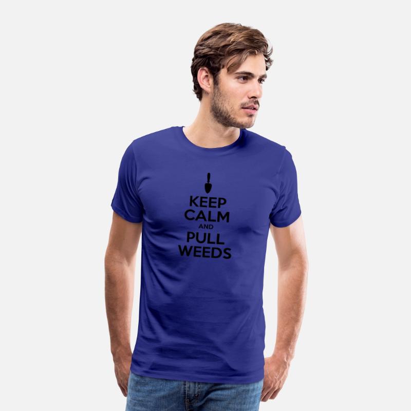 Keep Calm And Pull Weeds With Trowel Icon