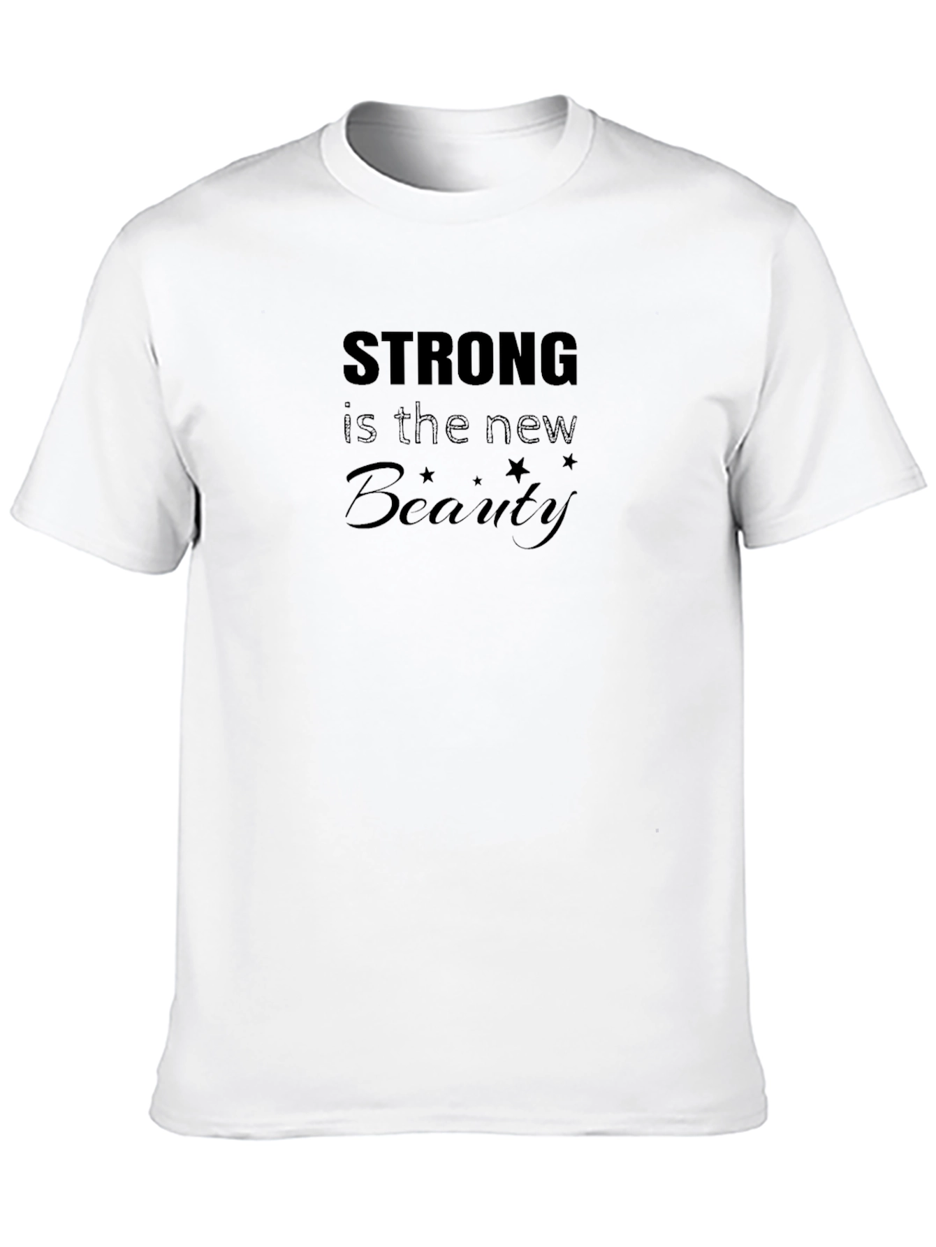 Strong is the New Beauty - Black Graphic Tee