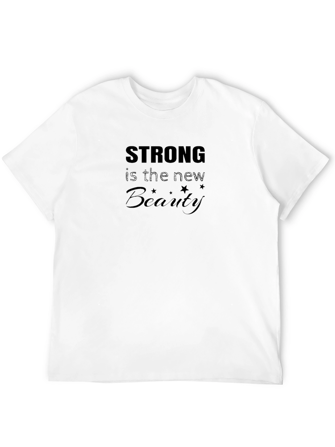 Strong is the New Beauty - Black Graphic Tee