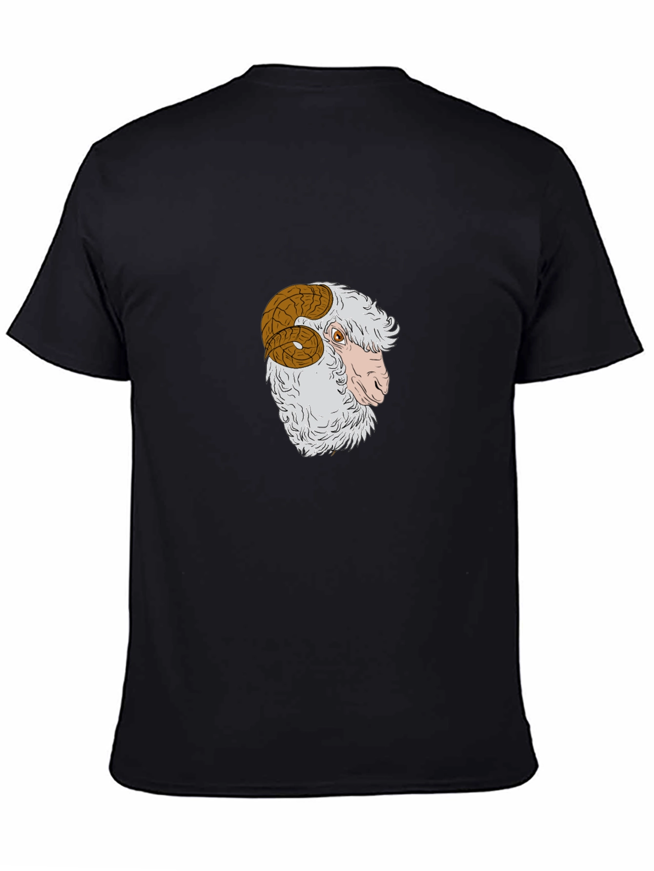 Ram Graphic Black T-Shirt