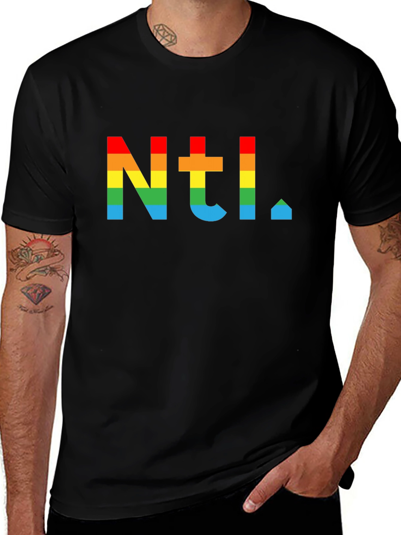 Rainbow NTL T-Shirt - Pride Apparel