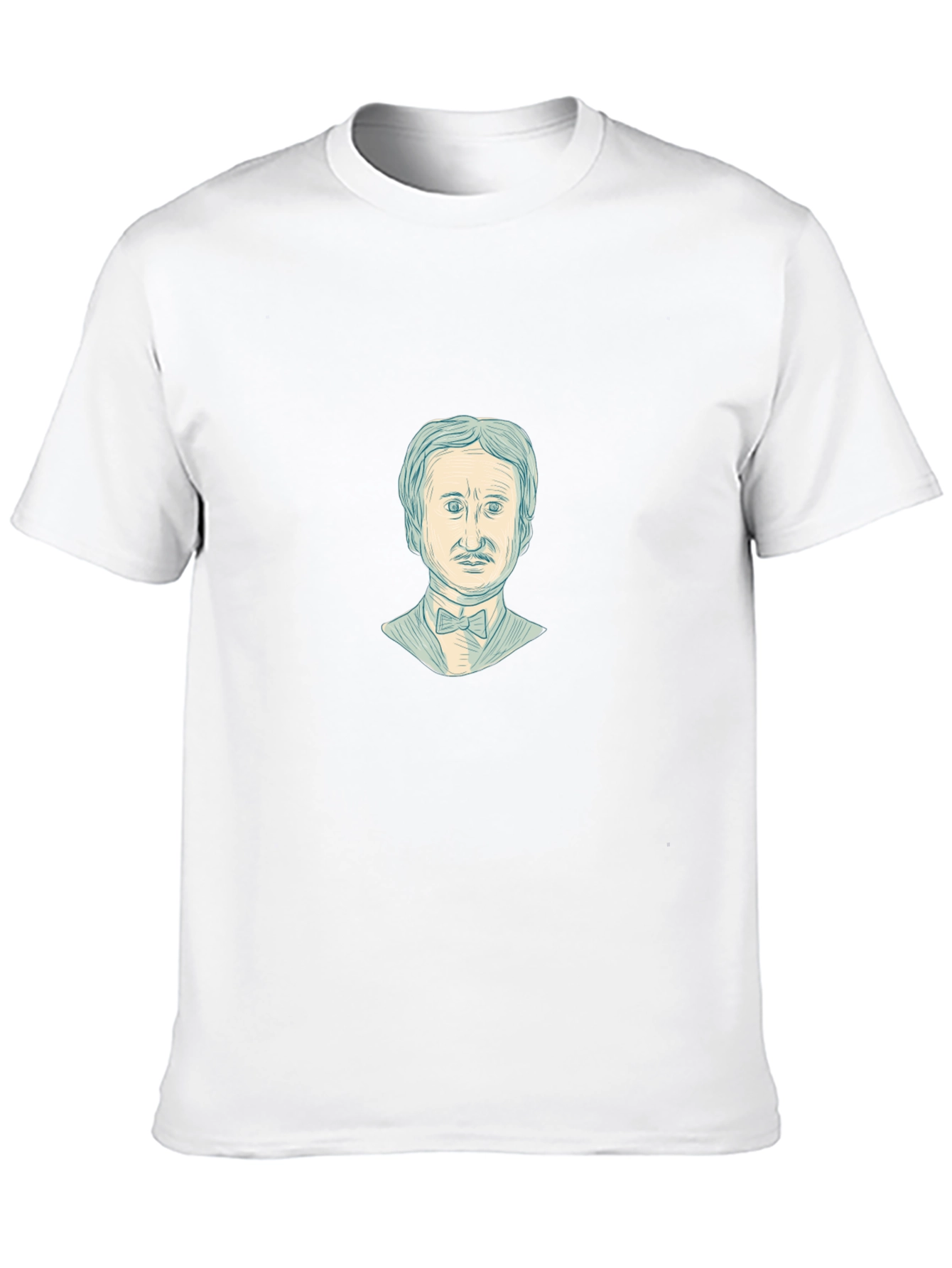 Edgar Allan Poe Graphic Tee - Literary Style