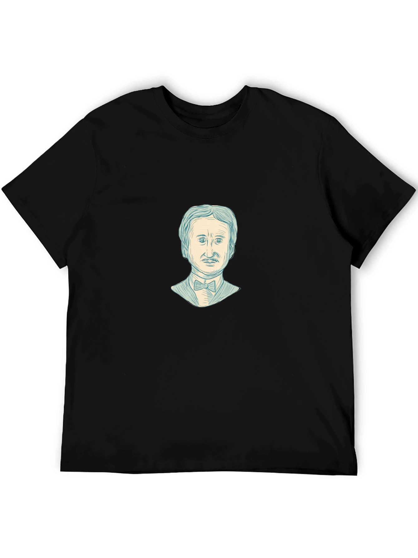 Edgar Allan Poe Graphic Tee - Literary Style