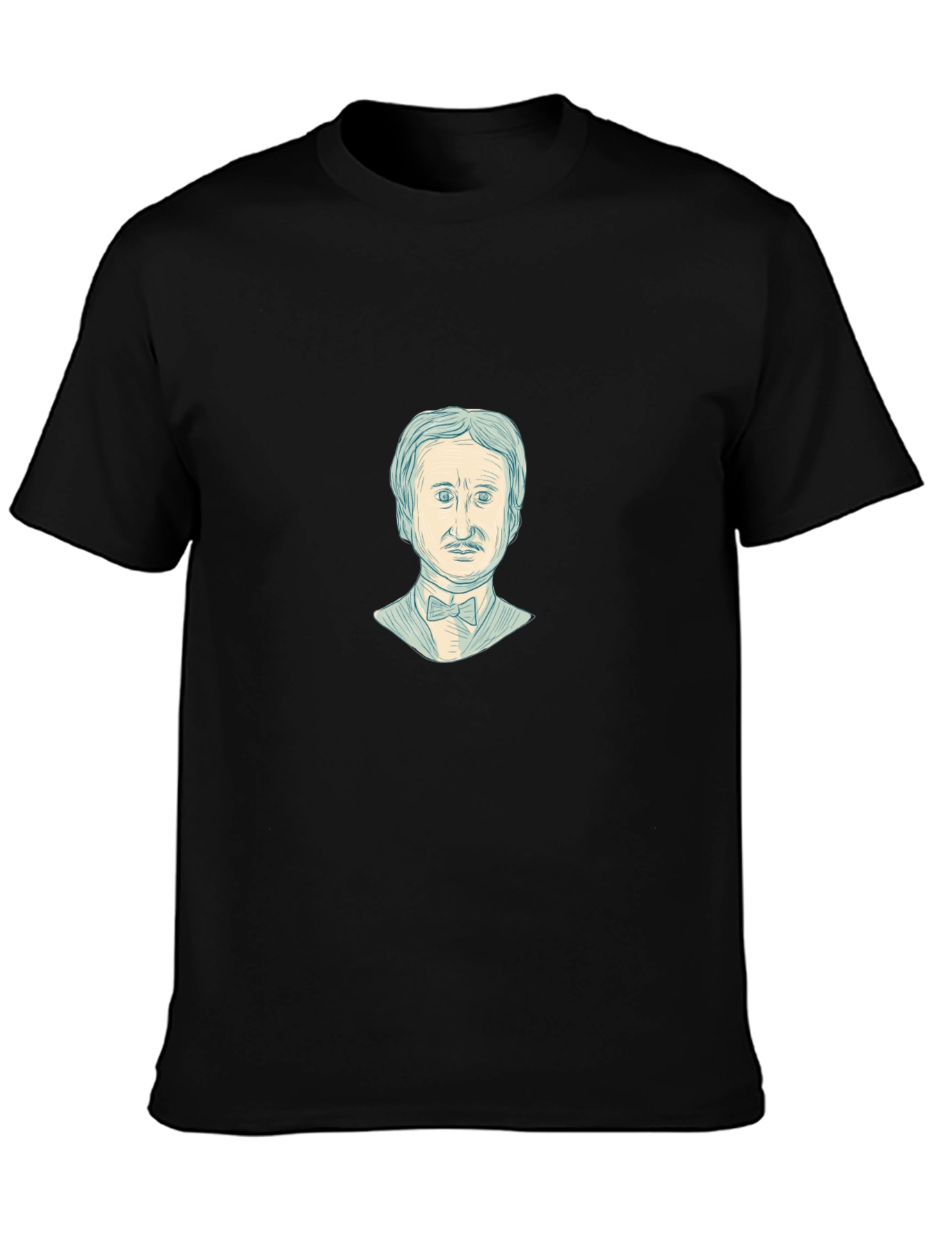 Edgar Allan Poe Graphic Tee - Literary Style