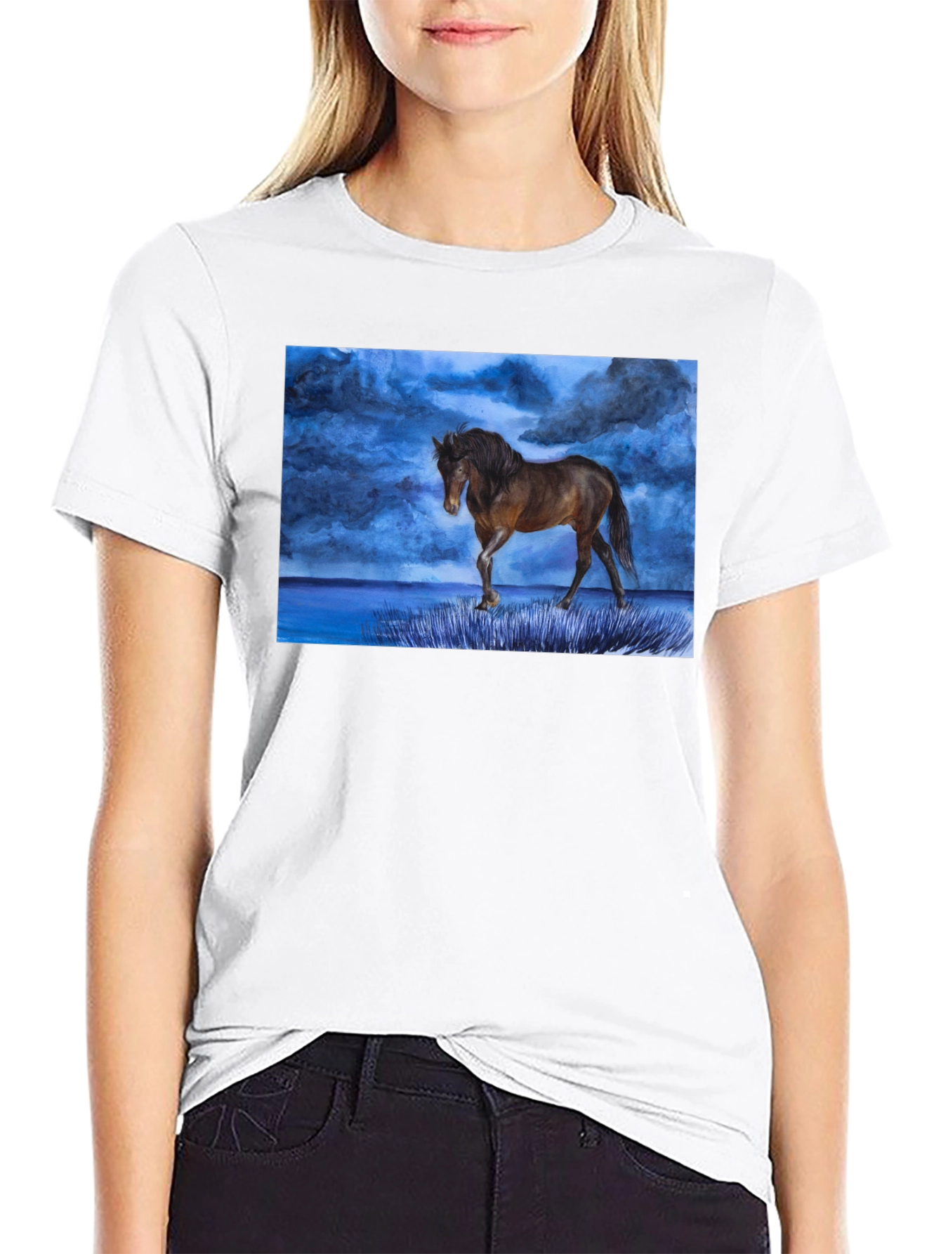 Horse Painting Graphic Tee