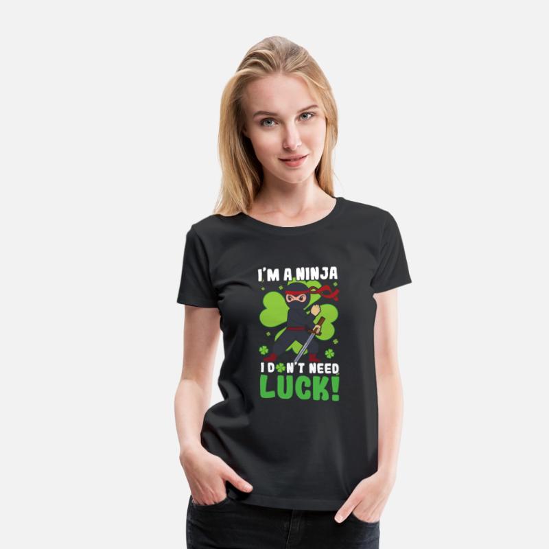 Kid Ninja Luck Japan Clover Saint Patrick Day