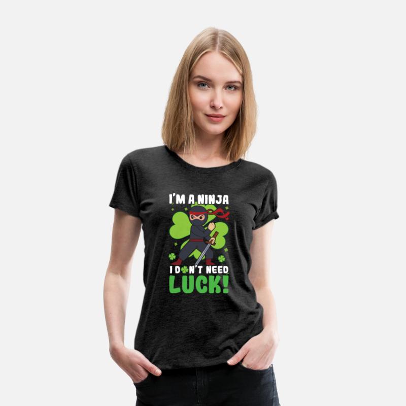 Kid Ninja Luck Japan Clover Saint Patrick Day