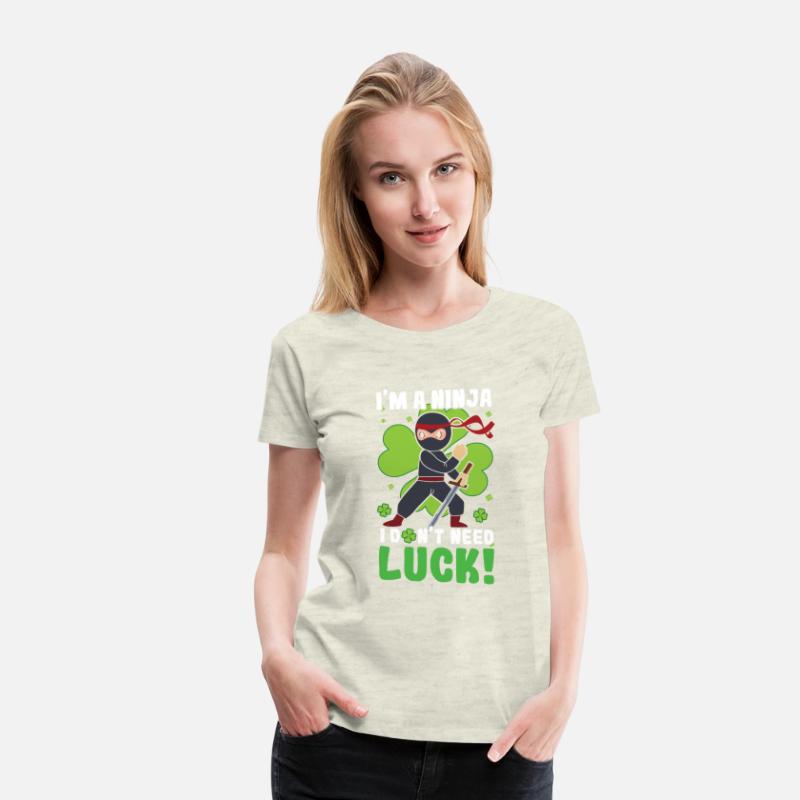 Kid Ninja Luck Japan Clover Saint Patrick Day