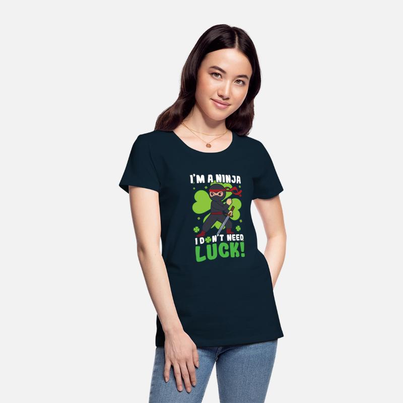 Kid Ninja Luck Japan Clover Saint Patrick Day