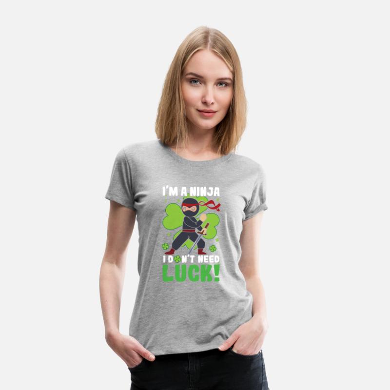 Kid Ninja Luck Japan Clover Saint Patrick Day