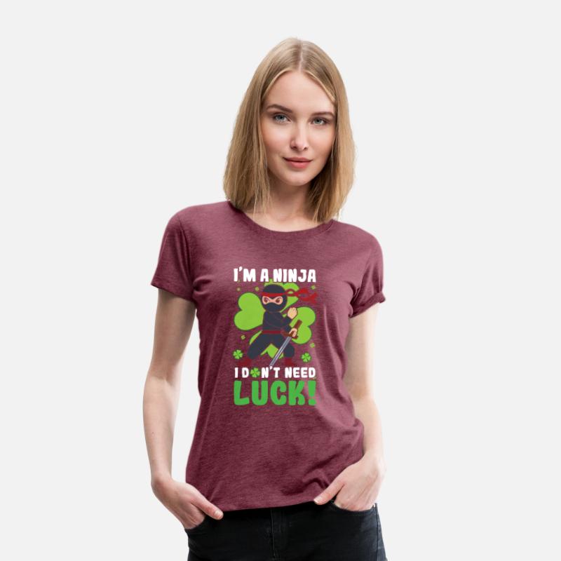 Kid Ninja Luck Japan Clover Saint Patrick Day