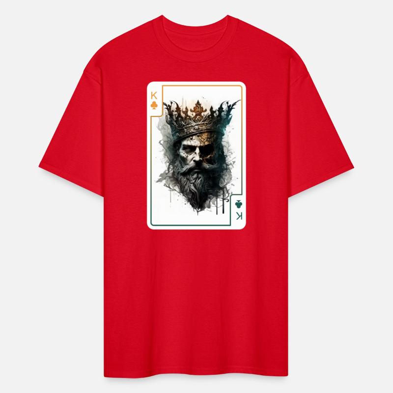 King Spades Halloween Creepy Gothic Poker
