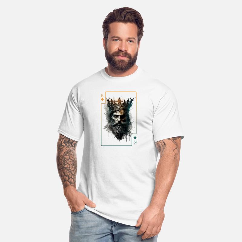 King Spades Halloween Creepy Gothic Poker