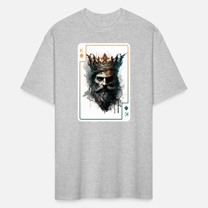 King Spades Halloween Creepy Gothic Poker