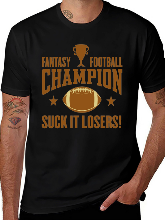 Fantasy Football Champion Graphic T-Shirt