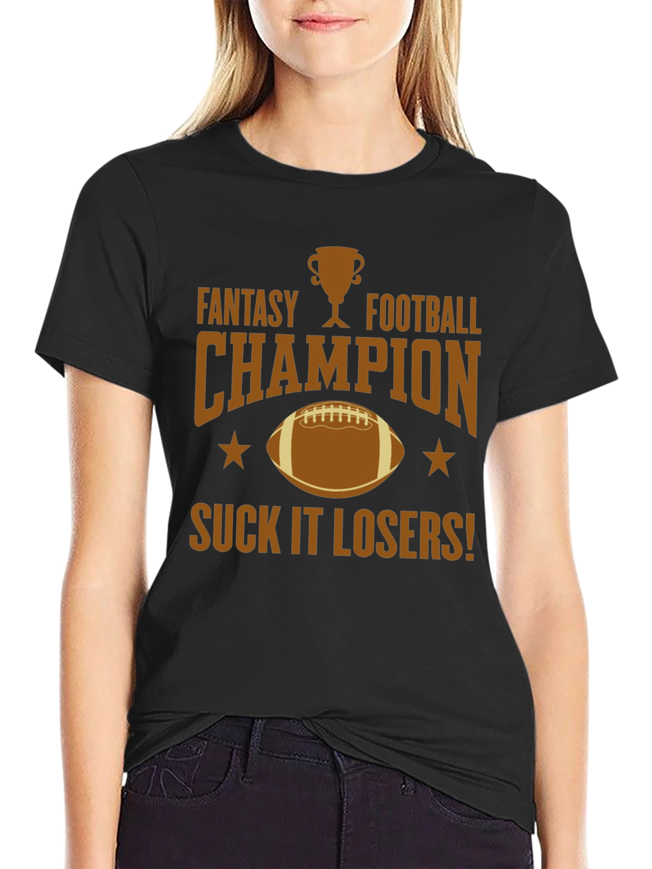 Fantasy Football Champion Graphic T-Shirt
