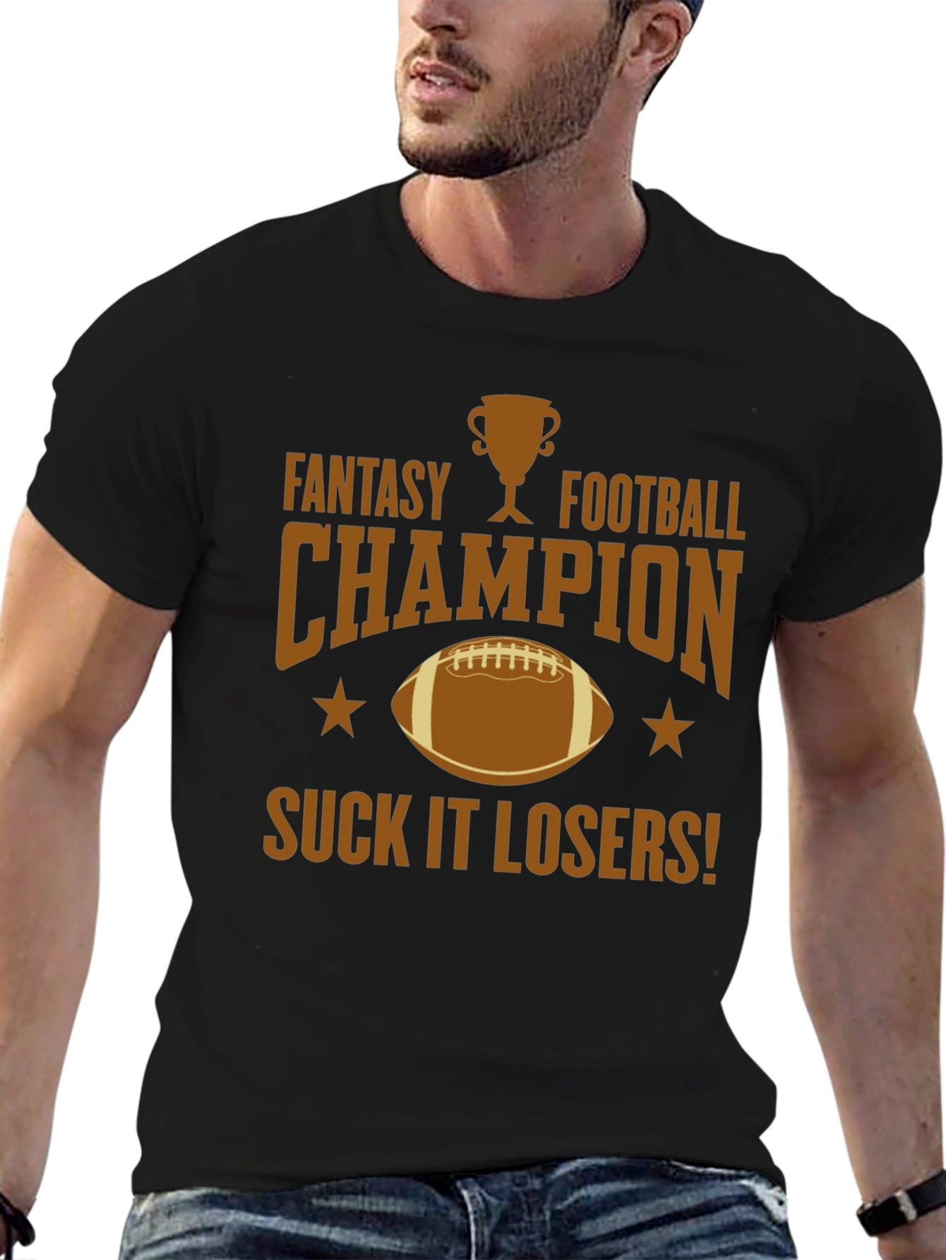 Fantasy Football Champion Graphic T-Shirt