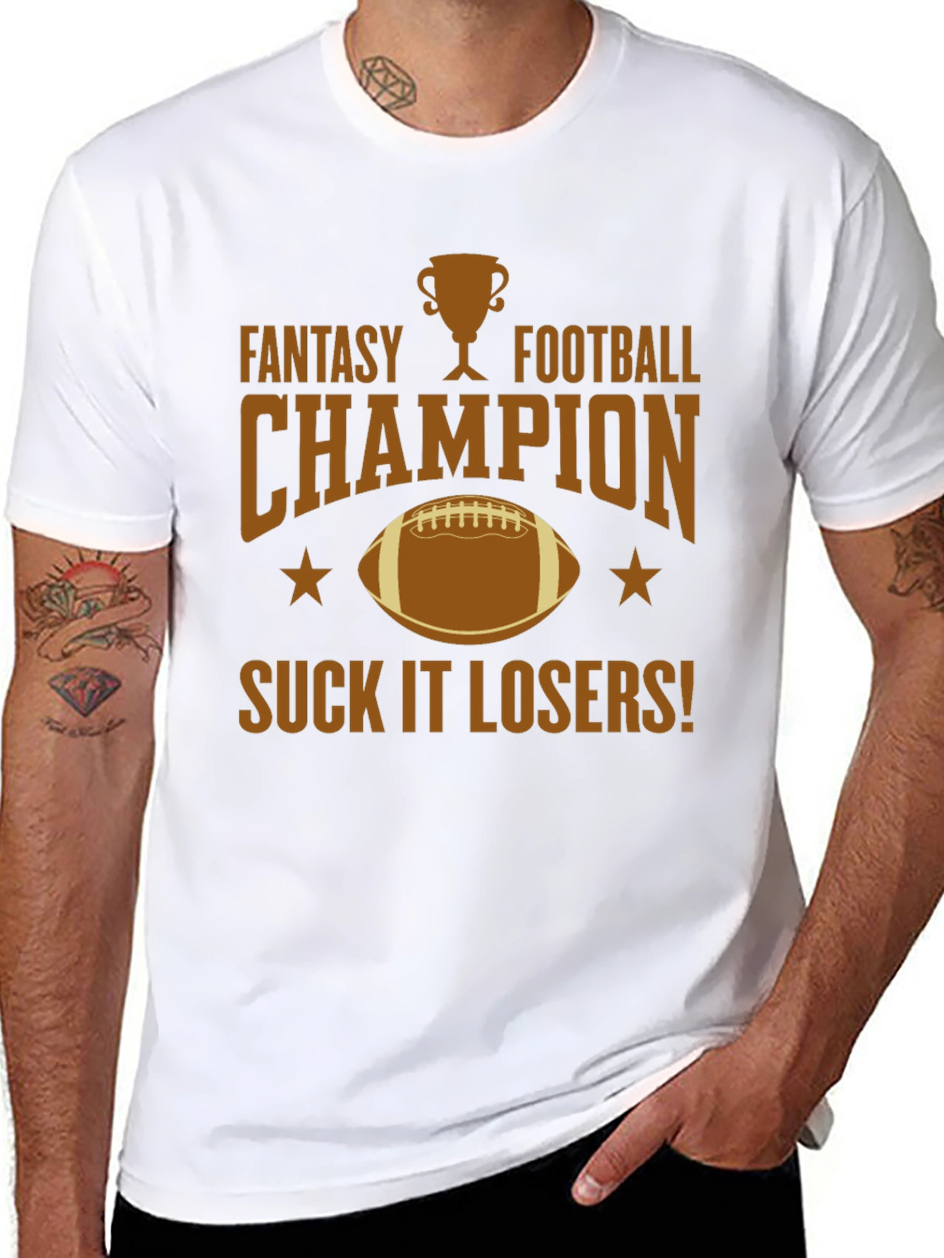 Fantasy Football Champion Graphic T-Shirt