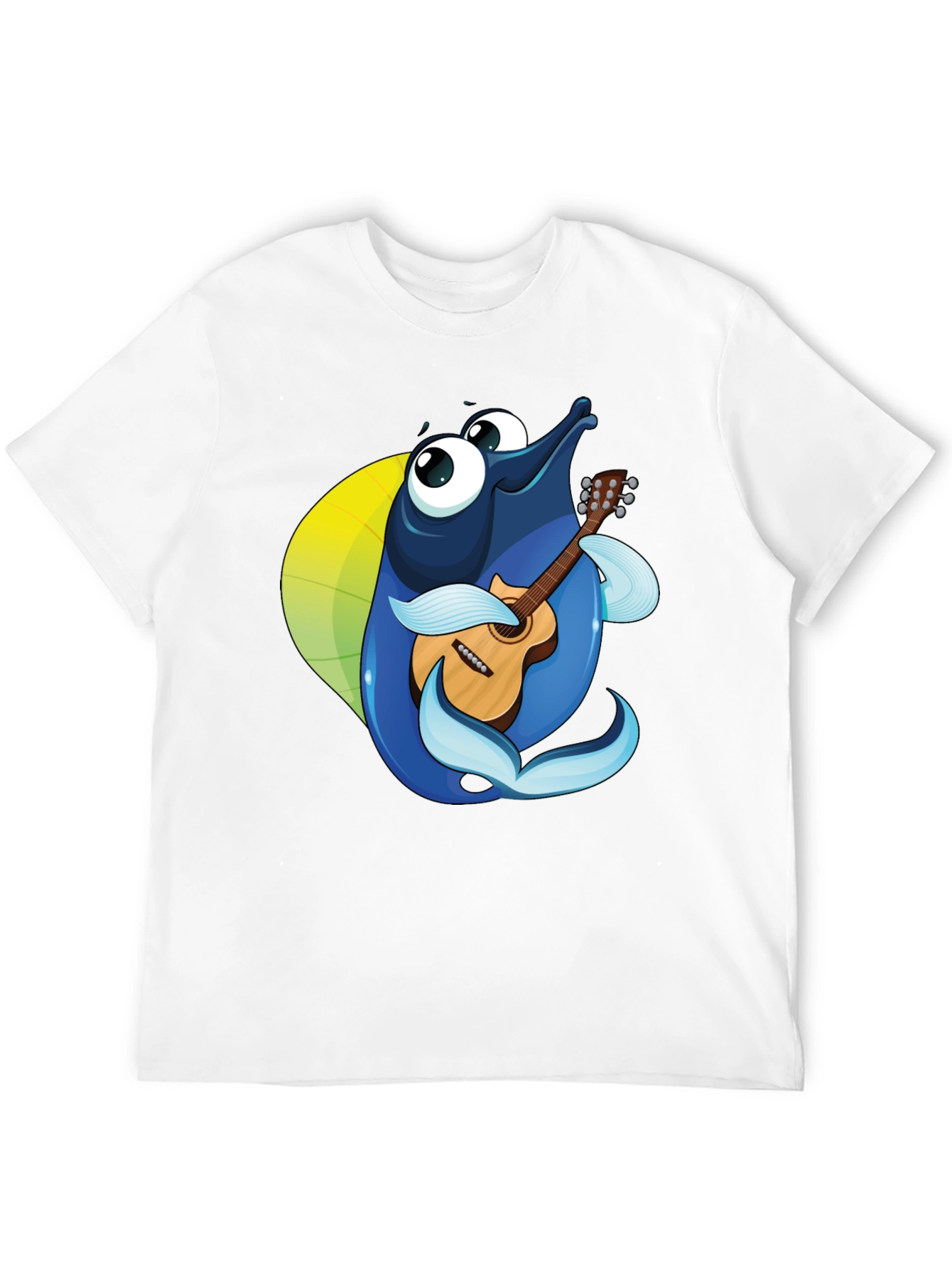 Funny Fish Playing Guitar T-Shirt