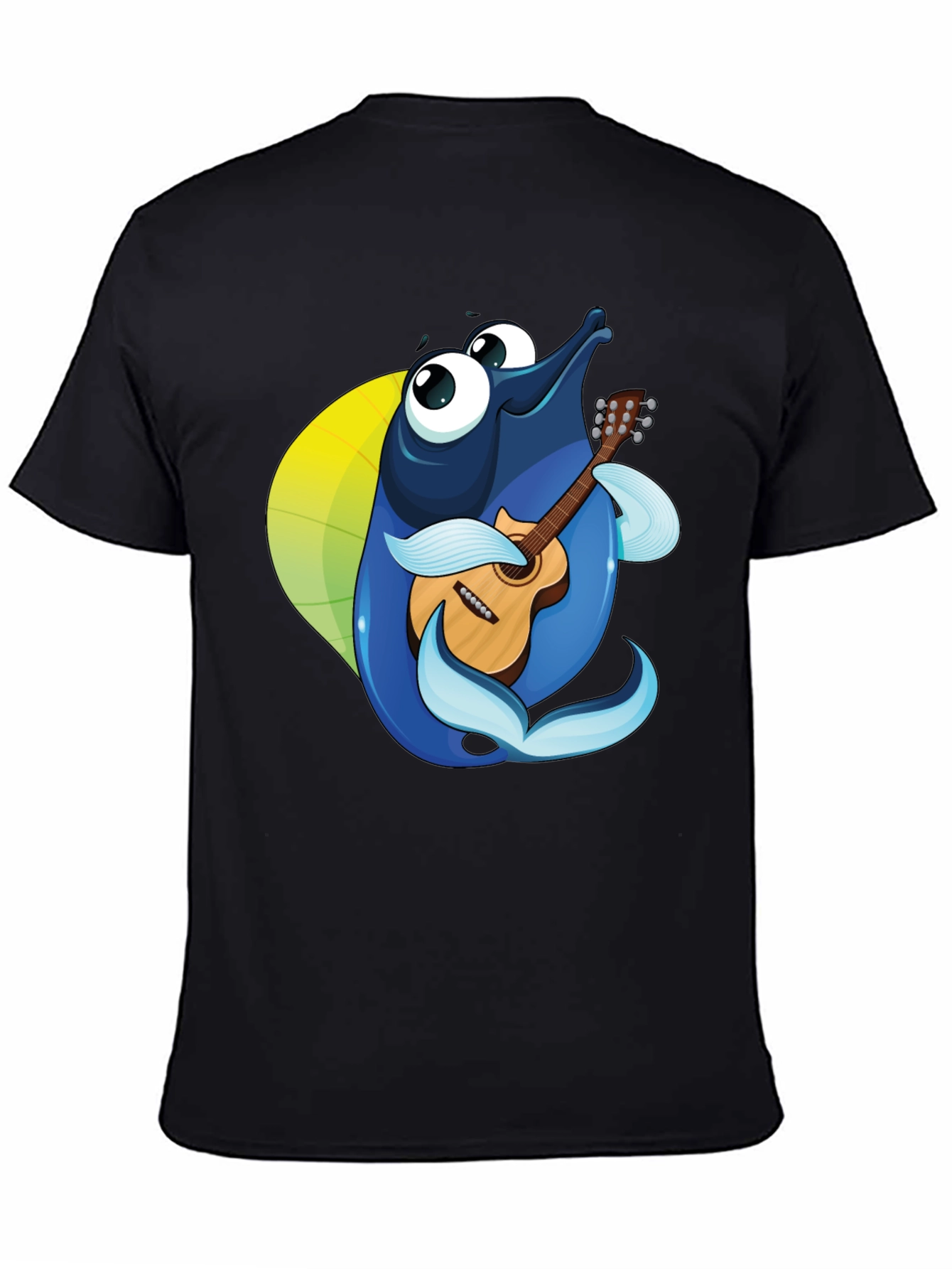 Funny Fish Playing Guitar T-Shirt