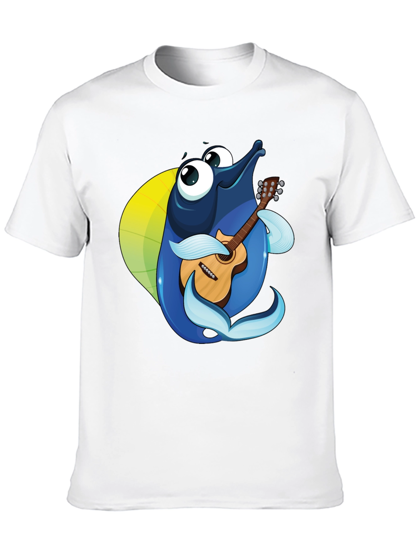 Funny Fish Playing Guitar T-Shirt