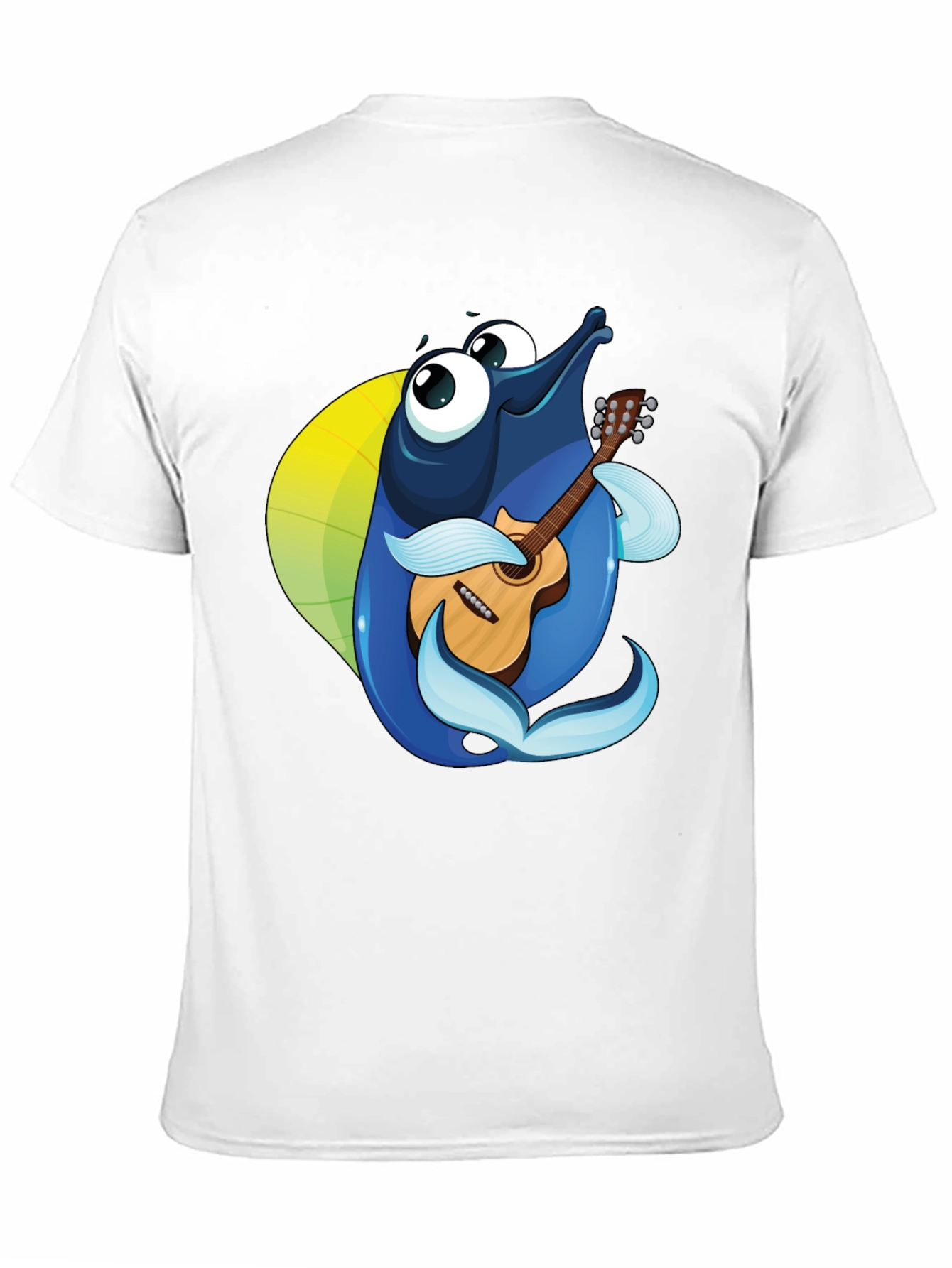 Funny Fish Playing Guitar T-Shirt