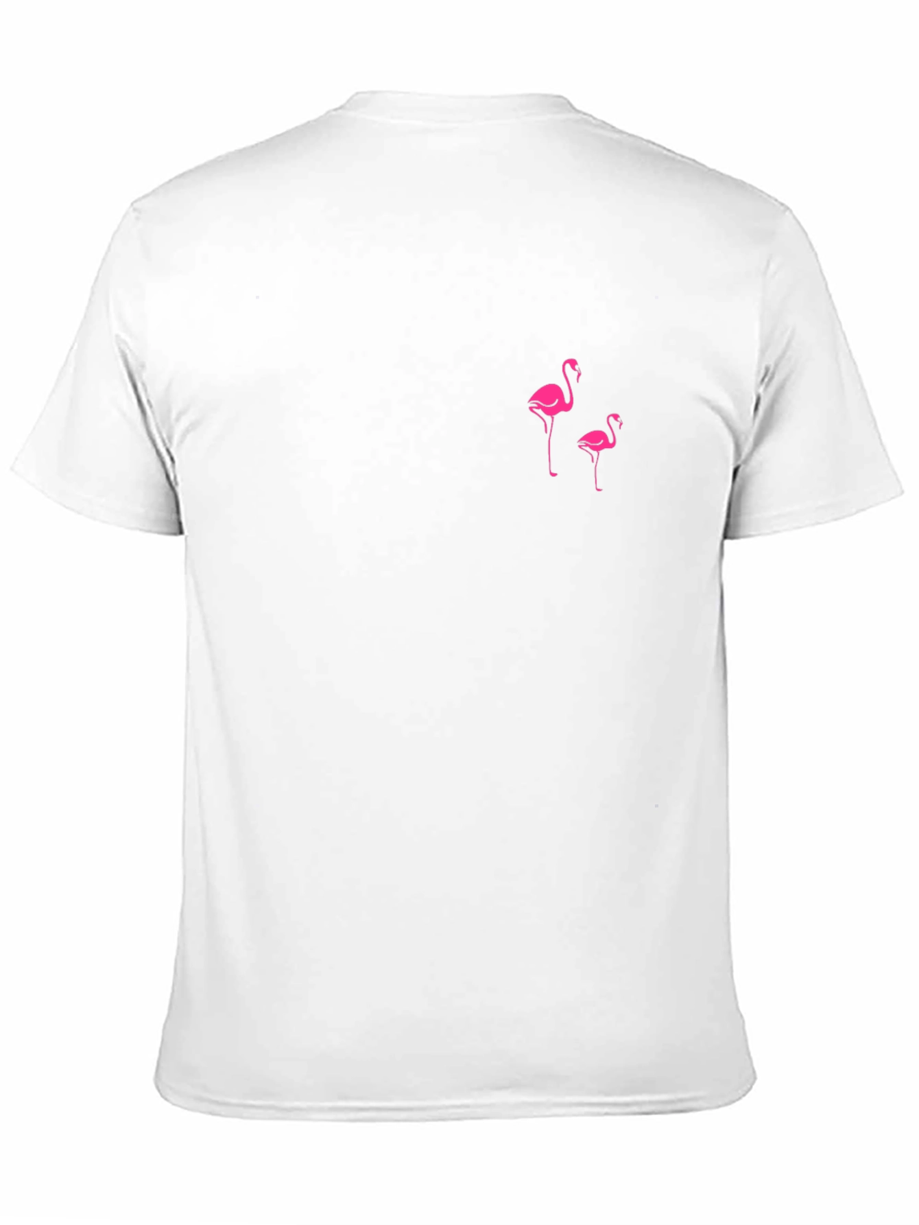 Flamingo Graphic Tee - Black Casual Shirt