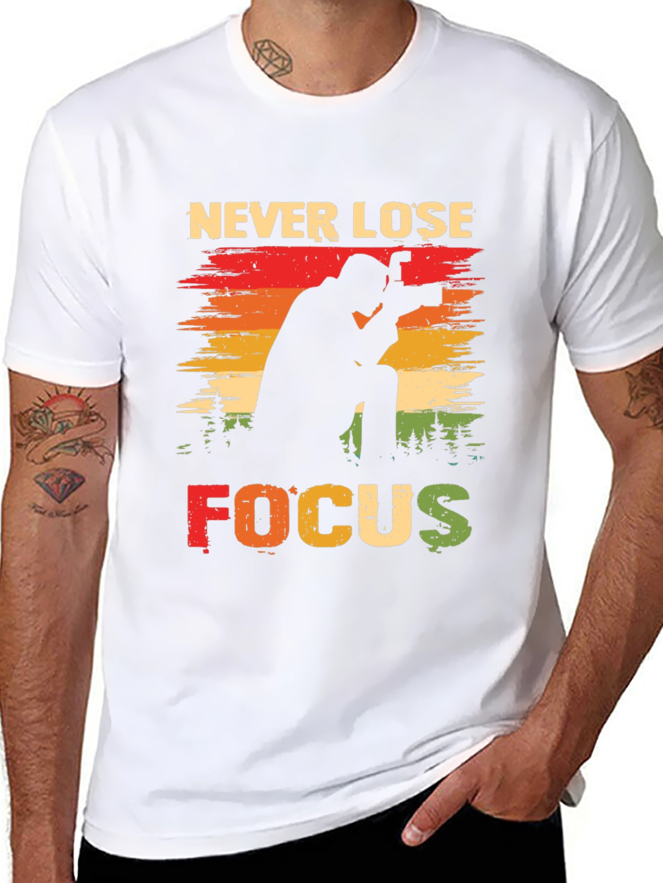 Never Lose Focus Photographer Graphic T-Shirt
