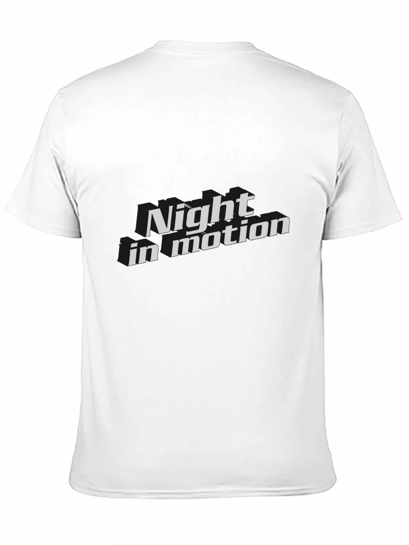 Night In Motion Graphic Tee - Black