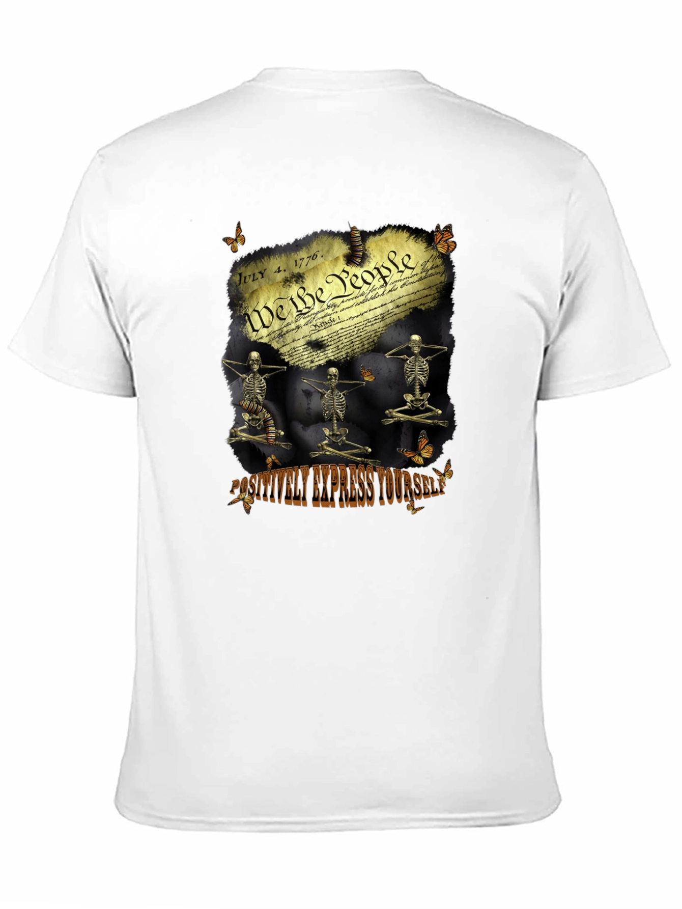 Positively Express Yourself Black T-Shirt