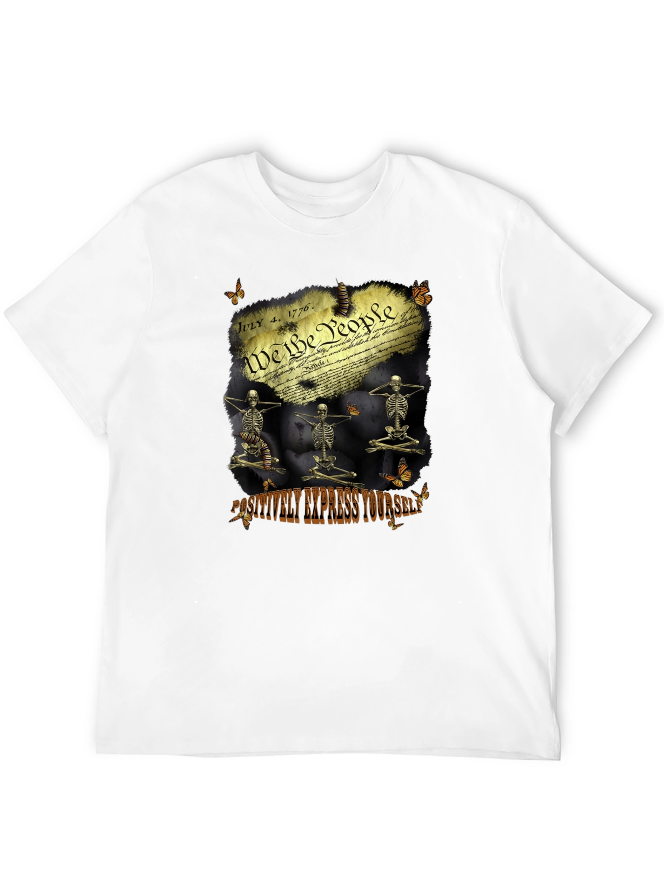 Positively Express Yourself Black T-Shirt