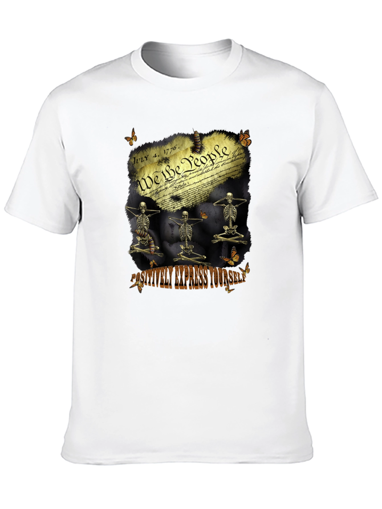 Positively Express Yourself Black T-Shirt