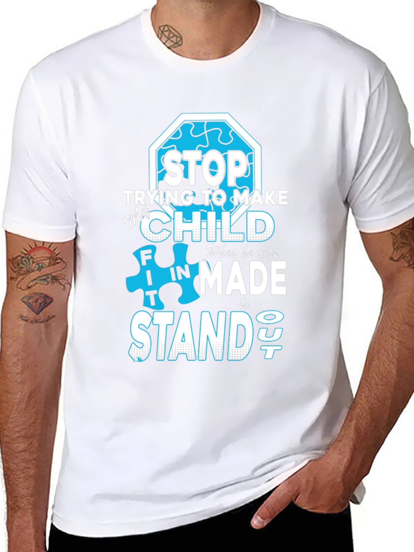 Autism Awareness T-Shirt: Stand Out