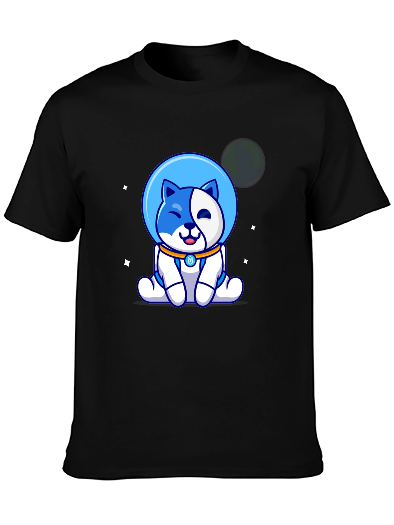 Space Dog T-Shirt - Cute Astronaut Pup Tee
