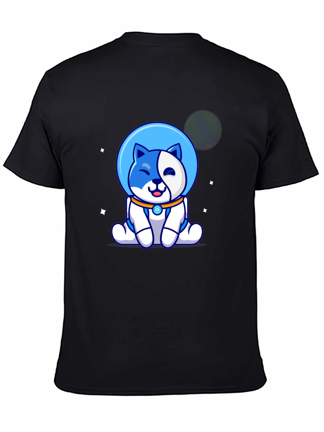 Space Dog T-Shirt - Cute Astronaut Pup Tee