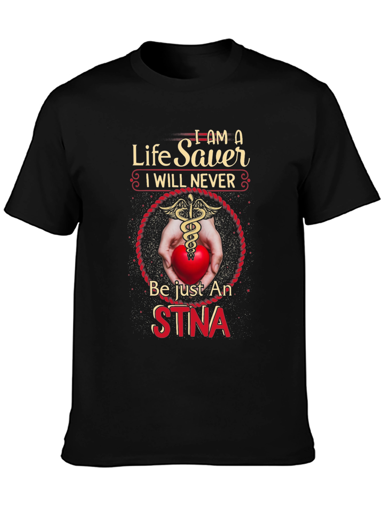 Life Saver STNA T-Shirt - Black